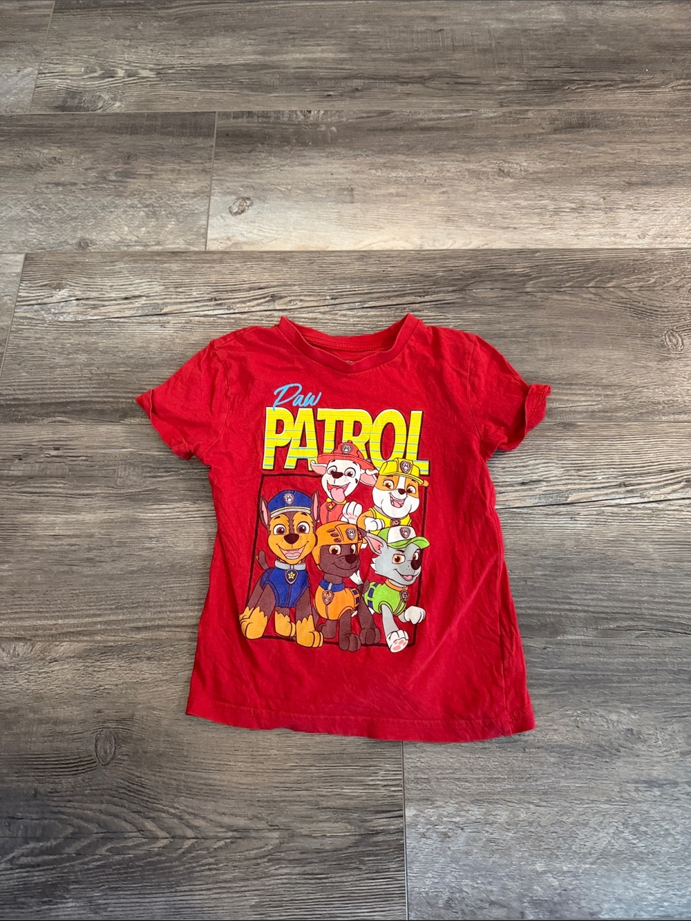 Nickelodeon Paw Patrol Red Kids Graphic Tee